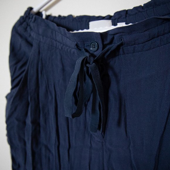 Aritzia High Waisted Blue Trousers - Picture 4 of 4